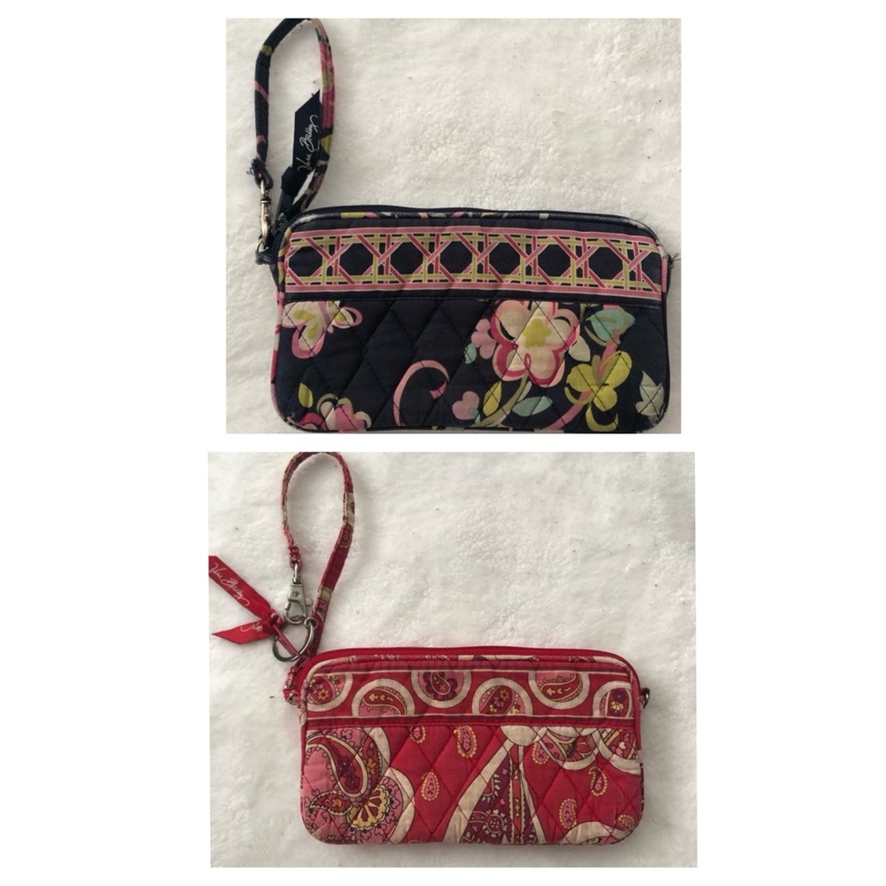 2 Vera Bradley wristlets
